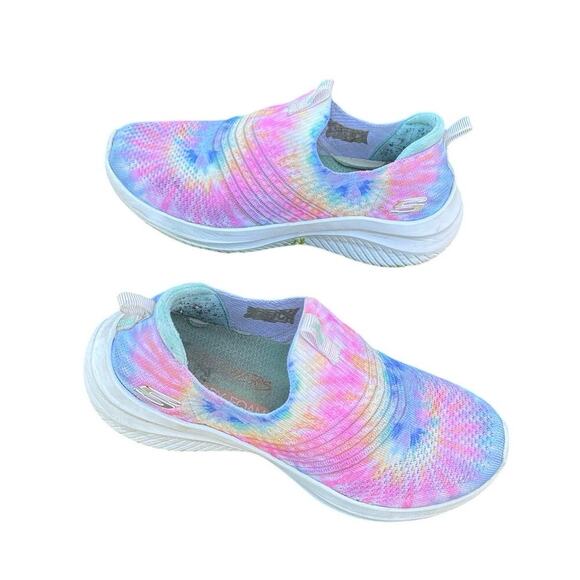 Skechers Slip-ins Women’s Ultra Flex 3.0 Sneakers Size 7.5 Pastel Clouds - Picture 1 of 14